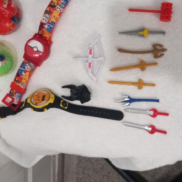 Toy Lot Different Swords, 2 kids watches, misc 17 Items - Picture 2 of 4